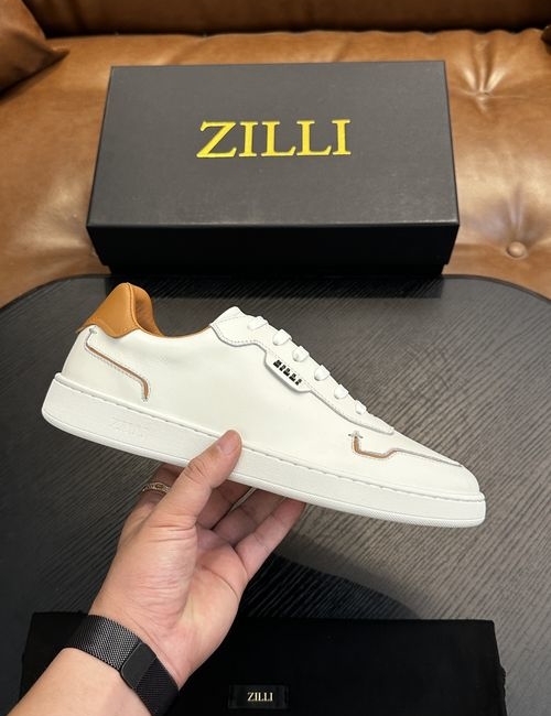 Zilli Handmade Leather Comfortable Casual Shoes