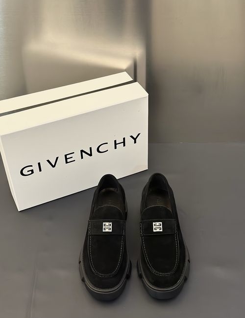 Givenchy Show Series Leather Ankle Boots With Logo