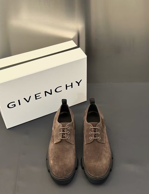 Givenchy Show Series Leather Ankle Boots With Logo