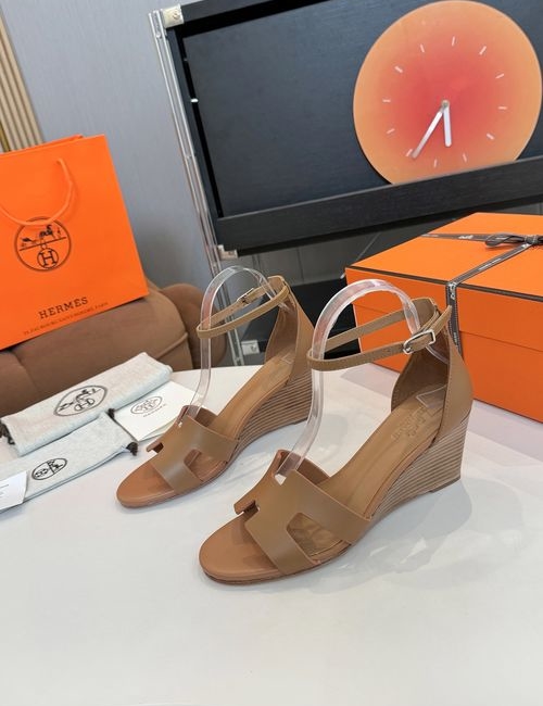 Hermes Classic Wedge Shoes