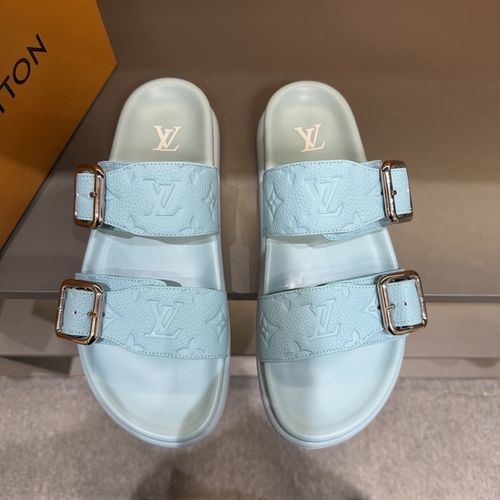 Louis Vuitton LV Venice Platform Slides Adjustable Straps