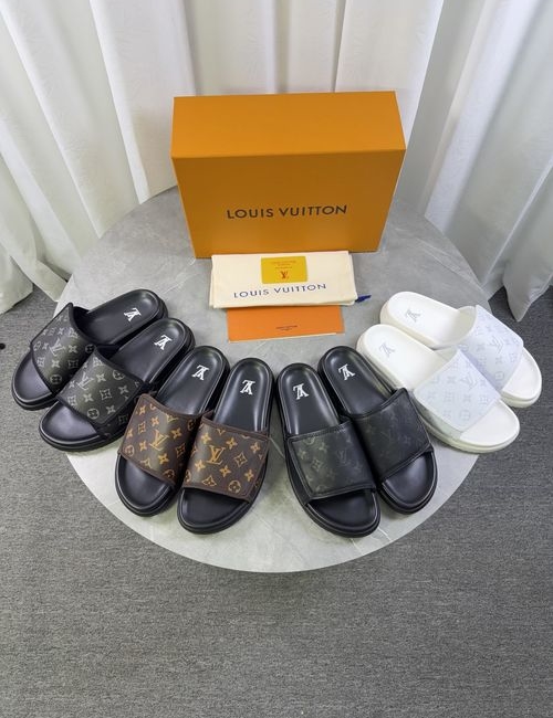 Louis Vuitton LV Special Fabric Espadrille Slippers