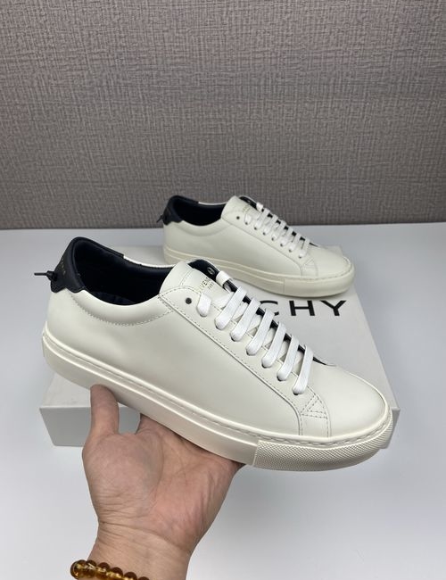Givenchy Urban Street Casual Shoes Matte White Black Trim