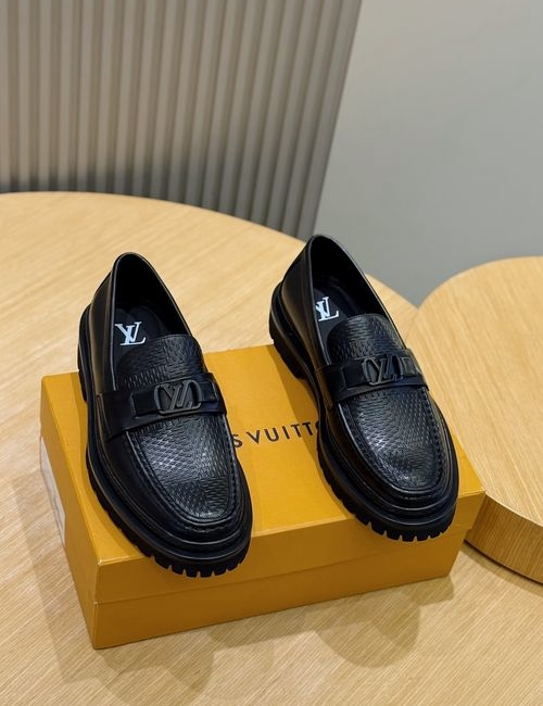 Louis Vuitton LV Major Loafers Damier Pattern Upper