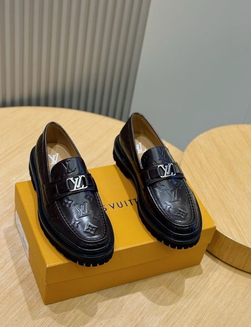 Louis Vuitton LV Major Loafers Damier Pattern Upper
