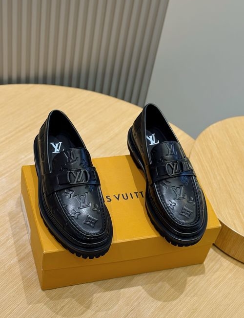 Louis Vuitton LV Major Loafers Damier Pattern Upper
