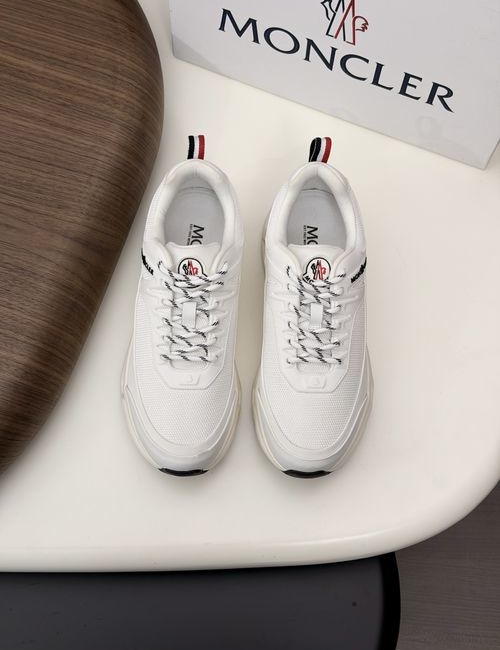 Moncler Suede And Fabric Sneakers: High Elasticity