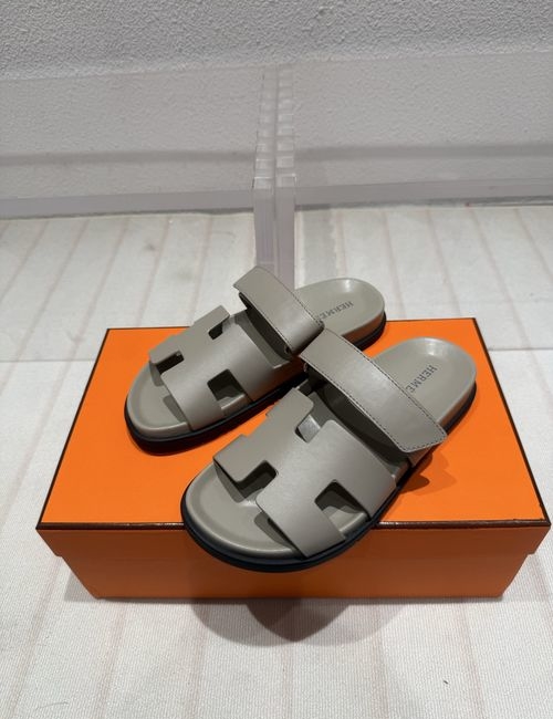 Hermes New Colors Suede Leather Slippers