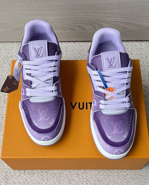 Louis Vuitton LV Trainer Gradient Monogram Canvas Sneaker