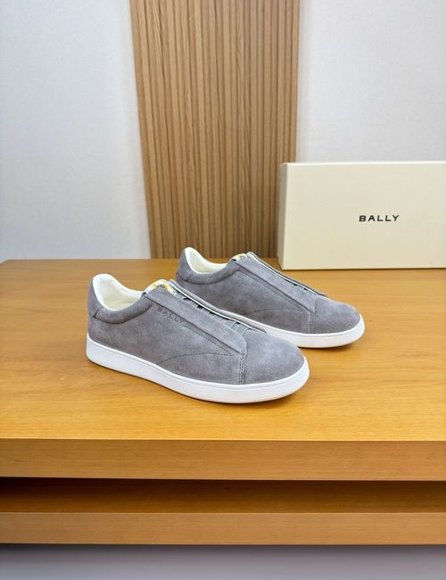 Bally Premium Suede Leather Casual Sneakers