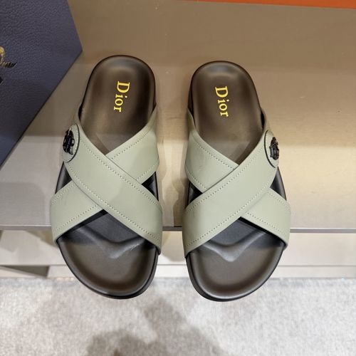 Christian Dior CD H-Town Oblique Platform Sandals