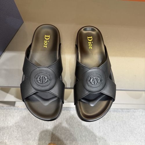 Christian Dior CD H-Town Oblique Platform Sandals