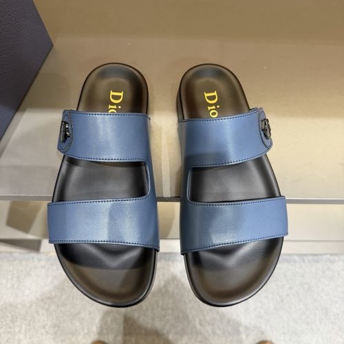 Christian Dior CD H-Town Oblique Platform Sandals
