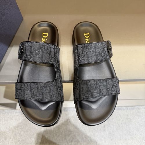 Christian Dior CD H-Town Oblique Platform Sandals