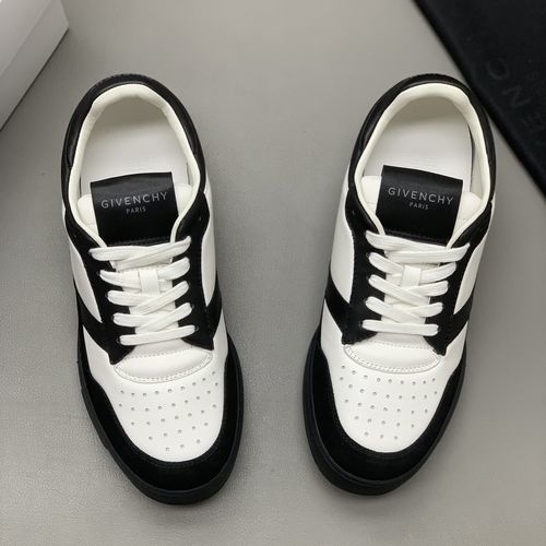 Givenchy Low-top Leather Suede Casual Shoes