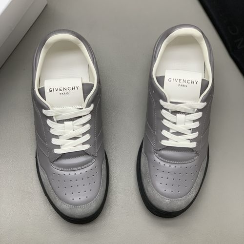 Givenchy Low-top Leather Suede Casual Shoes