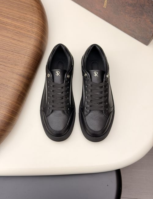 Stefano Ricci Calfskin Sneakers Soft Original Design Sole