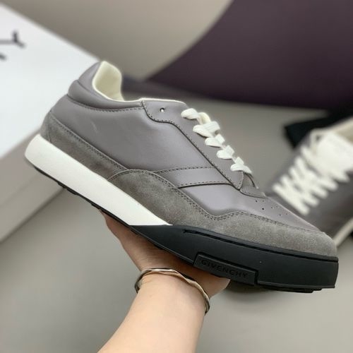 Givenchy Low-top Leather Suede Casual Shoes