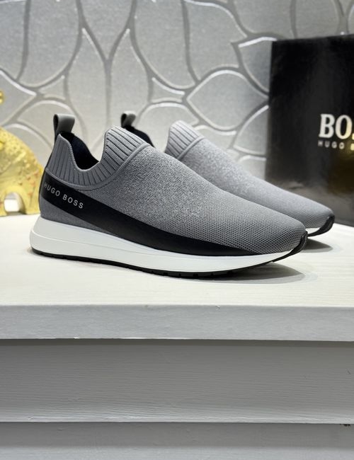 Hugo Boss Flying Woven Casual Shoes With Sheepskin Insole