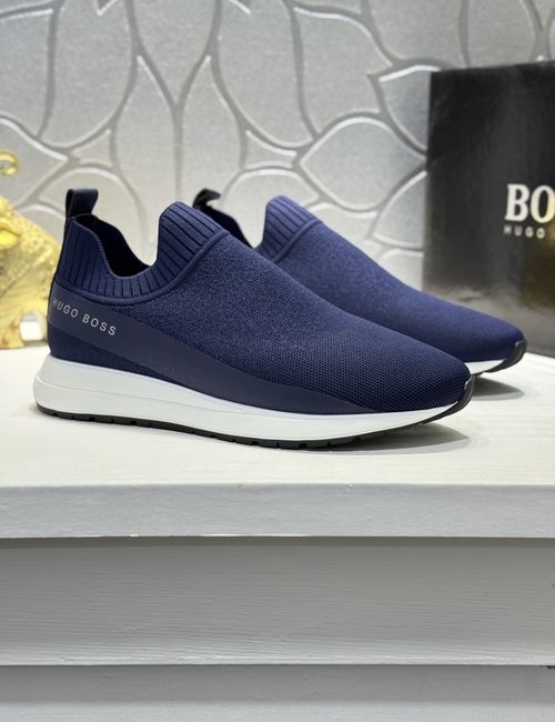 Hugo Boss Flying Woven Casual Shoes With Sheepskin Insole