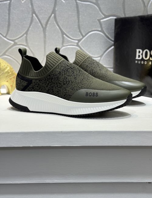 Hugo Boss Flying Woven Casual Shoes With Sheepskin Insole