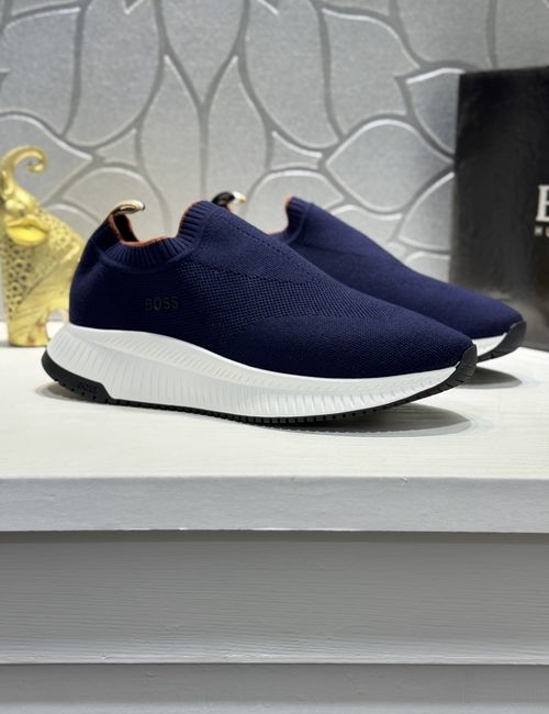 Hugo Boss Flying Woven Casual Shoes With Sheepskin Insole