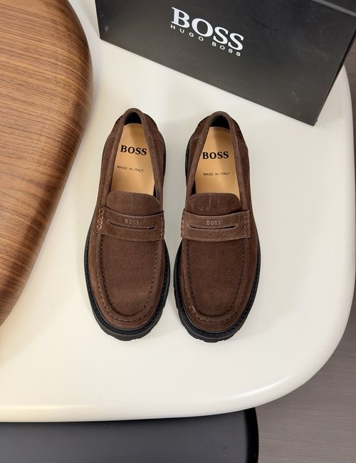 Hugo Boss Classic Leather Lace-up Shoes Lightweight Sole
