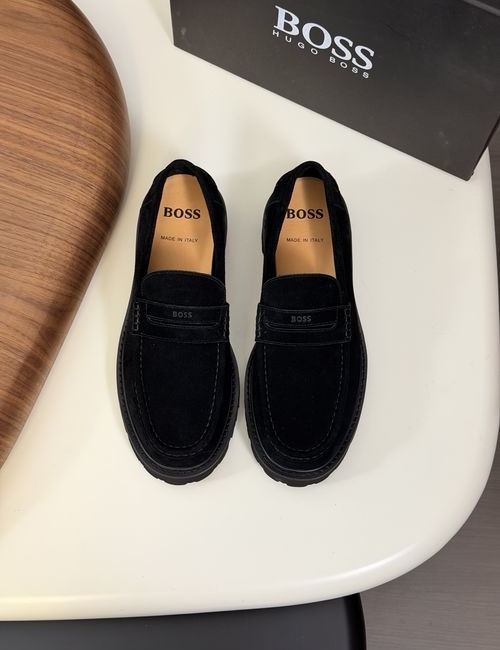 Hugo Boss Classic Leather Lace-up Shoes Lightweight Sole