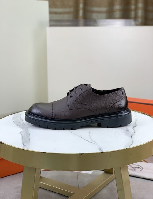 Hermes Calfskin Casual Leather Shoes