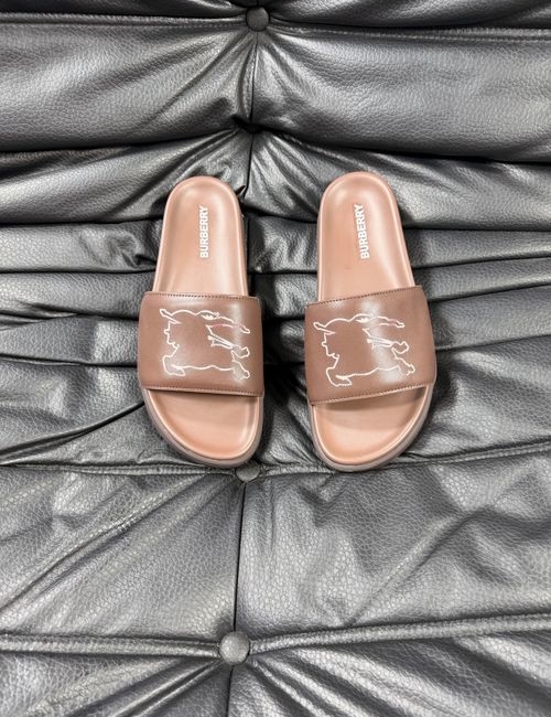 Burberry Vintage Check Slides With Rubber Sole