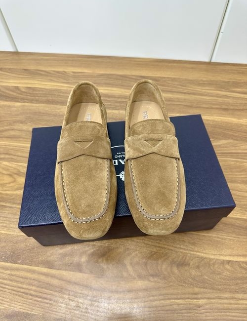 Prada Suede Leather Casual Comfortable Shoes