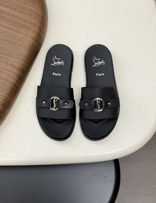 Christian Louboutin Classic Buckle Casual Sandals