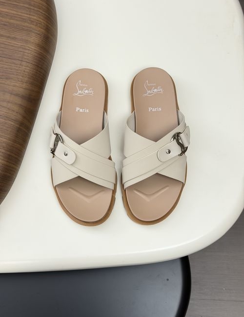Christian Louboutin Classic Buckle Casual Sandals