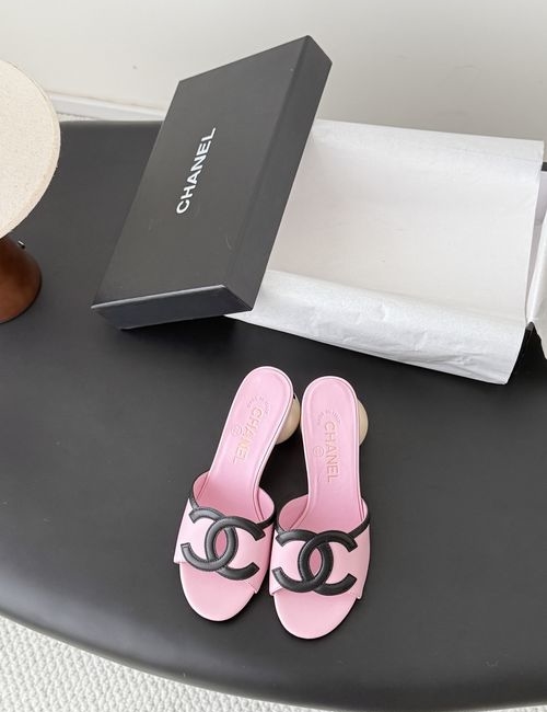 Chanel Double C Sandals, Leather Upper, Sheepskin Lining, Genuine Leather Sole