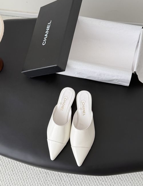 Chanel Pointed Toe High Heel Pumps