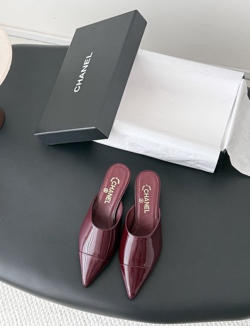 Chanel Pointed Toe High Heel Pumps