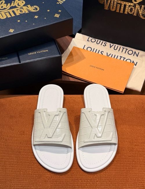 Louis Vuitton LV Oasis Slides Monogram Embossed Comfort Sole