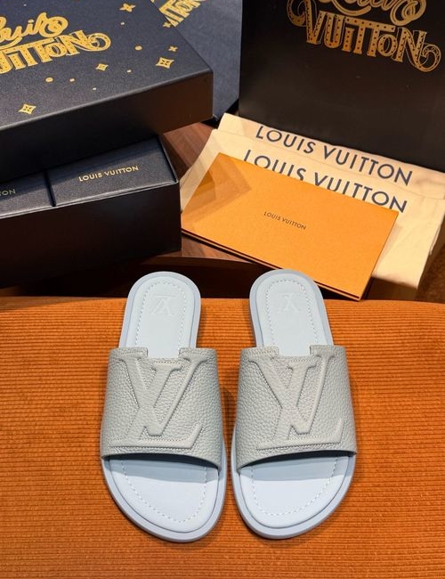 Louis Vuitton LV Oasis Slides Monogram Embossed Comfort Sole
