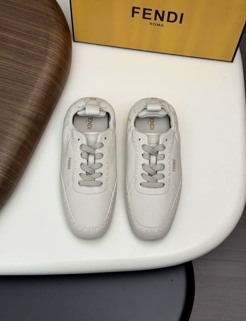 Fendi Foldable FF Monogram Slip-on Shoes