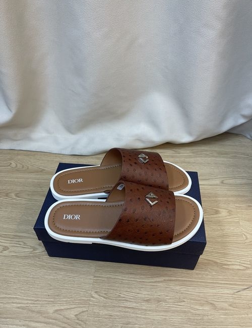 Christian Dior CD Casual Slides With Lightweight Comfortable Sole