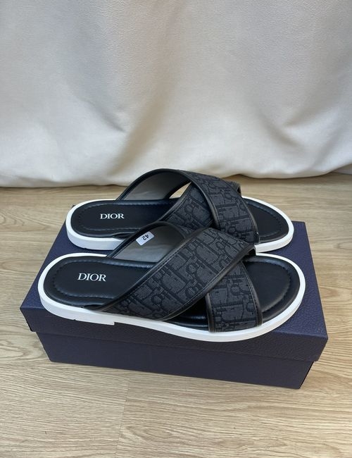 Christian Dior CD Casual Slides With Lightweight Comfortable Sole