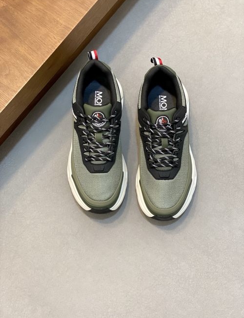 Moncler Mesh Spliced Non-slip Comfort Sneakers