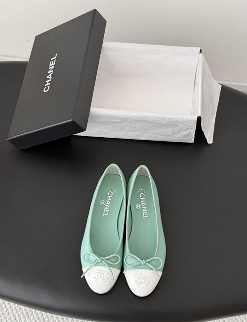 Chanel Round Toe Ballet Flats