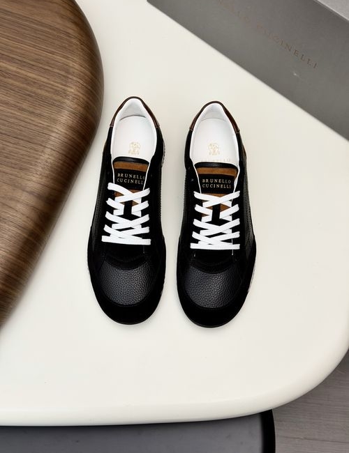 Brunello Cucinelli BC Suede Leather Trainers Multi-color Options