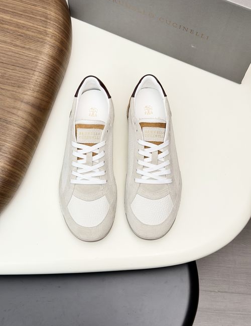 Brunello Cucinelli BC Suede Leather Trainers Multi-color Options