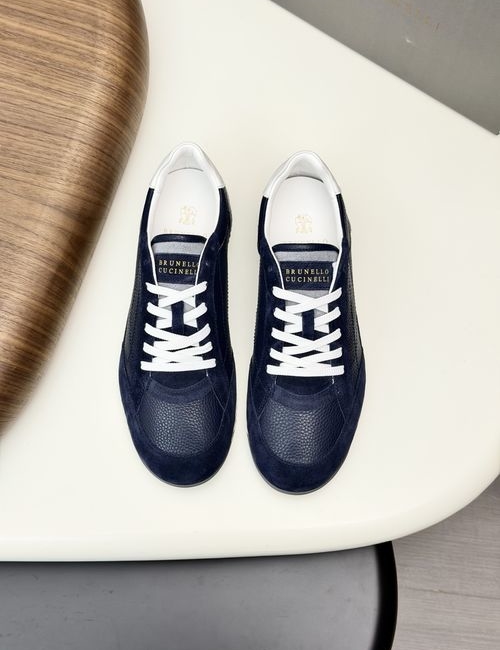 Brunello Cucinelli BC Suede Leather Trainers Multi-color Options