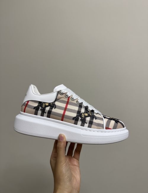 McQueen Premium Leather Casual Sneakers