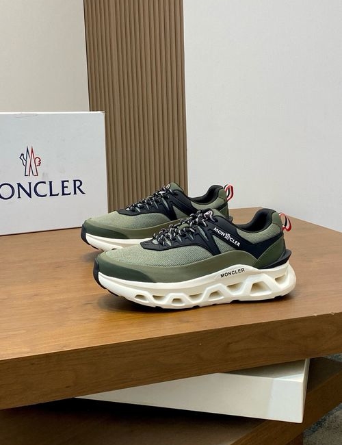 Moncler Mesh Spliced Non-slip Comfort Sneakers