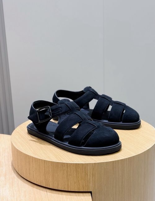 Louis Vuitton LV Cowhide Cross Strap Casual Sandals