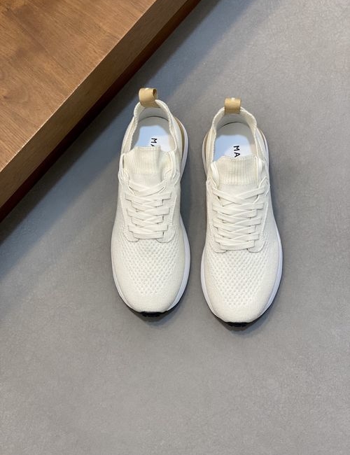 Magnanni Cashmere Knit Sneakers With Rubber Sole